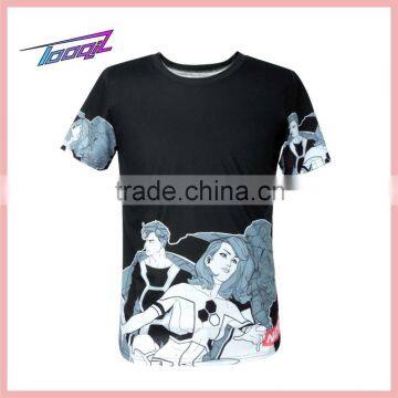 sublimation all printing custom t shirts