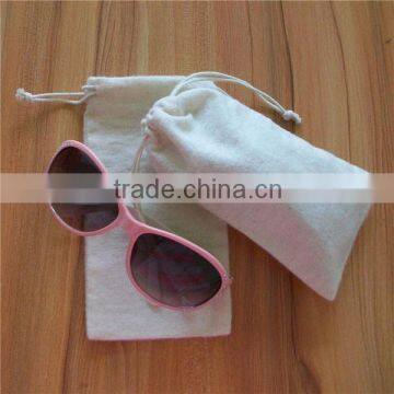 new product colorful sunglasses pouch,small drawstring pouch,plain tote bag cotton with logo printing