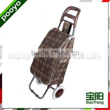 hand cart fashion foldable shopping cart bag