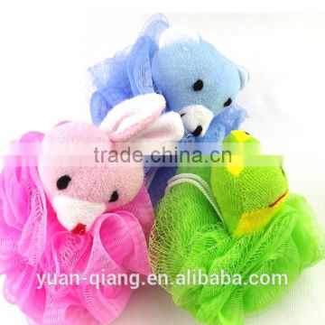 wholesale cute carton animal nylon loofah