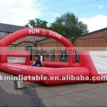 giant inflatable football pitch