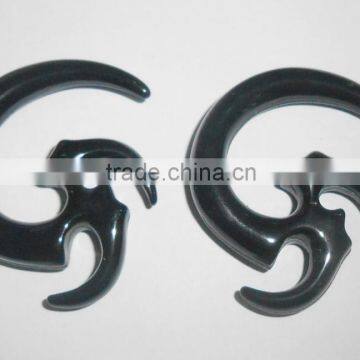 Acrylic Spiral Ear Plug Taper Body Piercing Jewelry