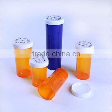 6DR to 60DR Plastic Vials with Cap