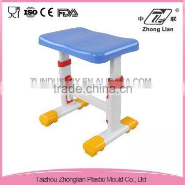 China Made Steel Leg Plastic Surface School High Adjustable Stool Chairs photo-2