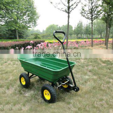 Heavy Duty Fuor wheel hand trolley garden tool cart Heavy Duty Fuor wheel hand trolley garden tool cart