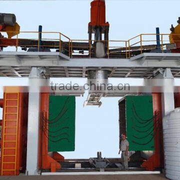 Water tank blowing machine