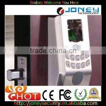 Smart single latch office use fingerprint scan door lock