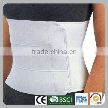 Adjustable elastic medical back pain relief belt