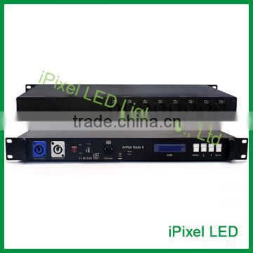 16x512 channels synchronous DMX Artnet controller for LED