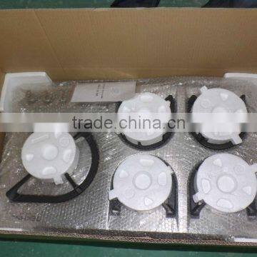 Household Table Top Built-in 5 Burns Gas Stove With Grill and Oven Portable Gas Stove