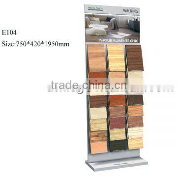 ceramic floor tiles /wood parquet flooring tiles display stands E104
