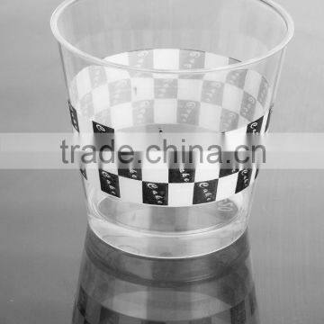 Plastic ice cream cup
