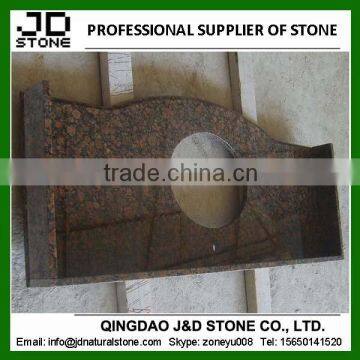 granite vanity/ tan brown granite washroom vanity tops