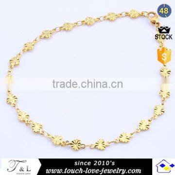 fashion jewelry 2016 18k gold jewelry charm body chain hotwife anklets