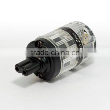 High quality audio plug iec320 c7 female connector