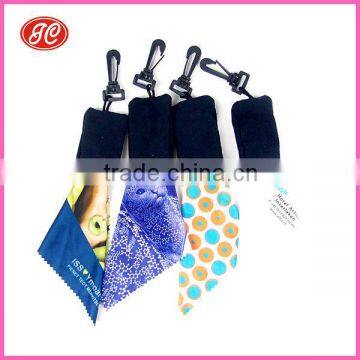 Personalized Microfiber Lens Cleaning Cloth With Pouch