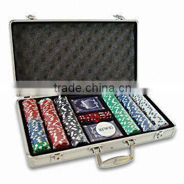 Poker Chip Set,poker Chips Aluminum Case,casino Poker Chips