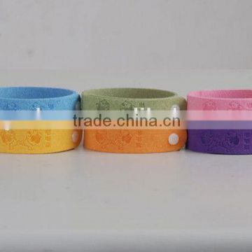 OEM service for AMAZON 100% natural oil mosquito repellent bracelet