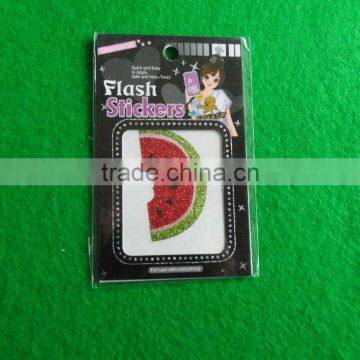 watermelon glitter sticker for decoration