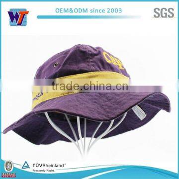 Custom Wide Brim Stylish Bucket Caps 3d Embroidery Logo Best Bucket Hat photo-3