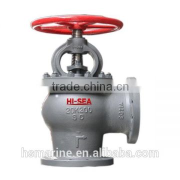 Marine Cast Steel Angle Globe Valve