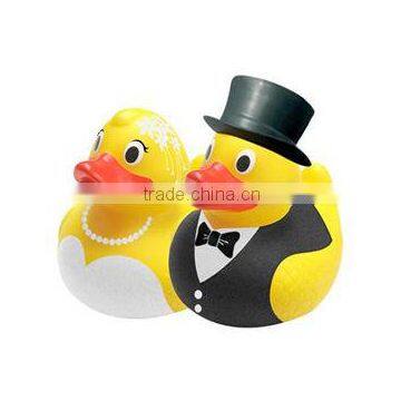 Fashion&Cute groom&bride float duck set