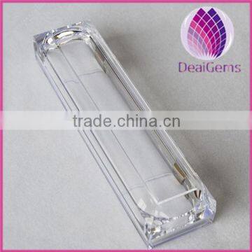 China supplier jewelry packaging box acrylic necklace packaging box