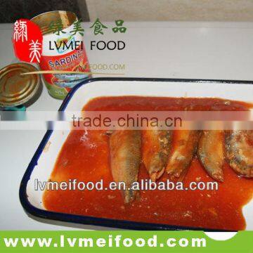 Canned Mackerel Fish in Tomato Sauce