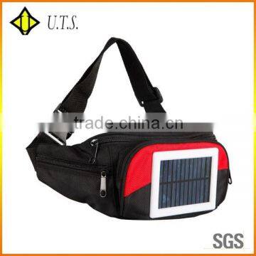 cool solar battery bags factory waist bag