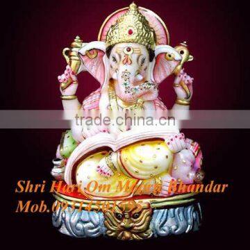 marble god ganesha statue