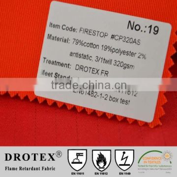 Cotton/nylon flame retardant fabric UL certificated