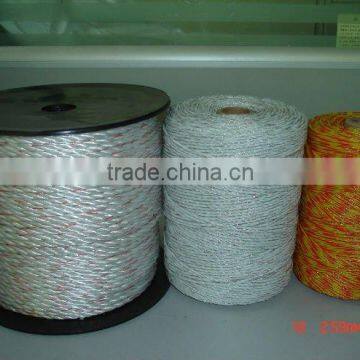 pasture fence standard rope