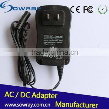 Universal AC DC Adapter 220V To 12V Wall Adapter 12V Outdoor Power Adapter With Multi Tips