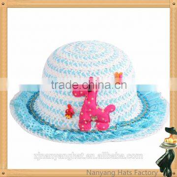 2014 Popular Children Fashion Cheap Straw Hat for Children