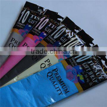 High temperature resistance printed tissue paper