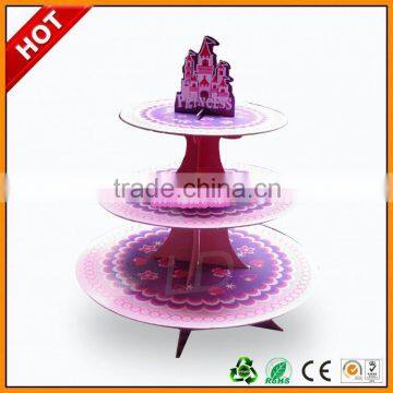counter cake display ,corrugated stand for cake ,corrugated shipper display for cake