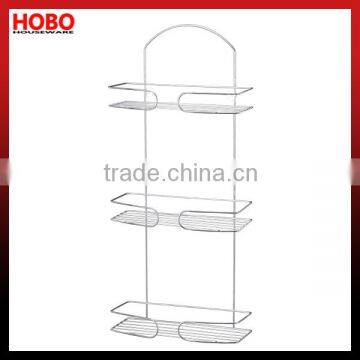 3 tiers chrome plated shower caddy