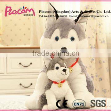 New design Cute High quality Customize kid toys ad gifts Wholesale Plush toys dog Siberian Husky