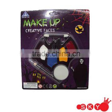 2014 Magic face paint halloween make-up waterproof face paint 4 color with drawing pen cheap face paint