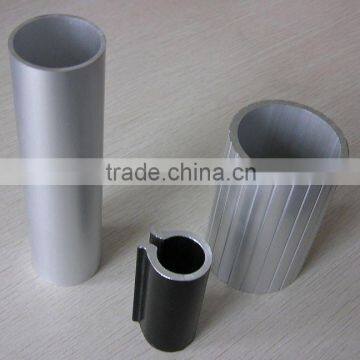 Silver Anodized Aluminum Round Tubes