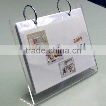 'L' Shape acrylic menu stand