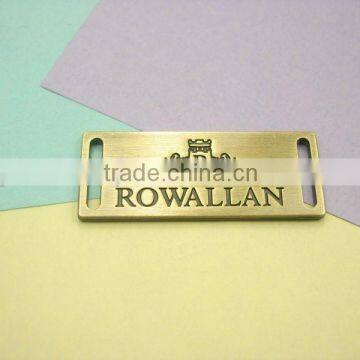 2015 anti brass metal accessories in handbag q-2417