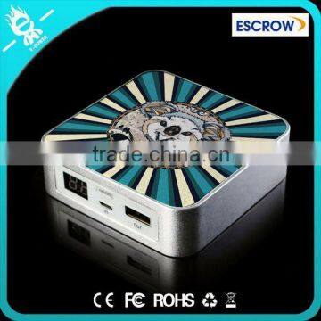 Koala Pattern, portable Mobile Phone Rechargeable power bank supply with LCD