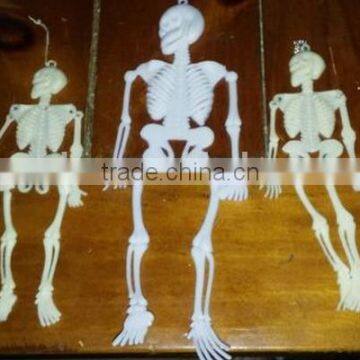 CUSTOMIZED VINTAGE PLASTIC HANGING SKELETON TOYS/OEM OWN DESIGN SKELETON MODEL/FACTORY CUSTOM PLASTIC TOYS