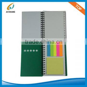 New style spiral notebook with sticky note