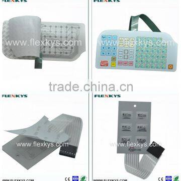 Poly Dome Membrane Switch With PET Transparent Display Window for Voltage Monitor photo-6