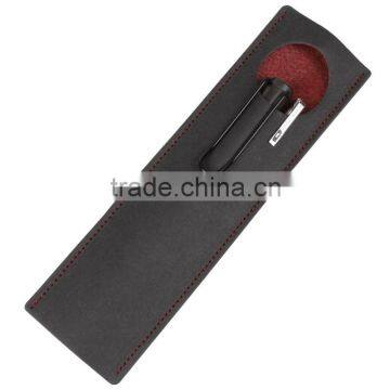 2014 lamy parker leather velvet pen pouch for fountain pen