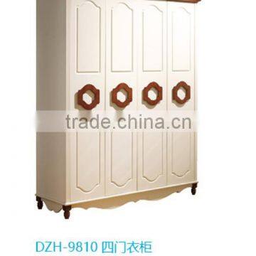 Mediterranean Style High-grade Korean Bed 1.5m and 1.8m of Carve Patterns of Designs