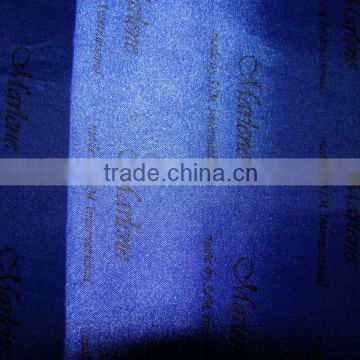 100 poly printed crepe satin fabric