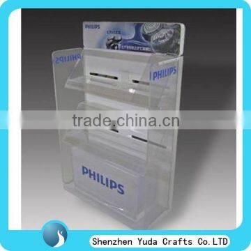 perspex exhibition display cabinet electronic products display cabinet with logo printing perspex display cabinet